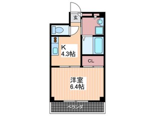 Ｌａｐａｚ ＴＡＫＡＴＡ Ｂｌｄの物件間取画像